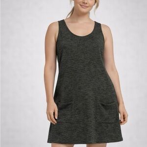 Cut Loose Women's XS Sleeveless Pocket Tunic Dress
Gray Casual Minimalist